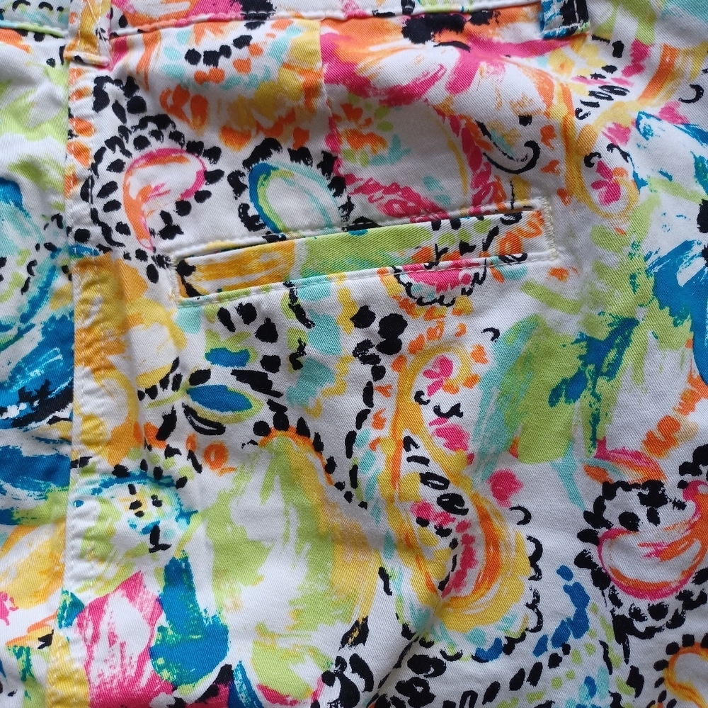 Christopher & Banks Floral Skort Skirt Size 4 - Picture 3 of 10
